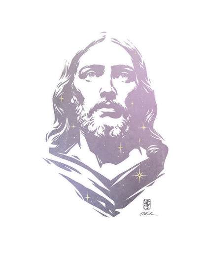 Alpha and Omega LAVENDER Gallery Wrap