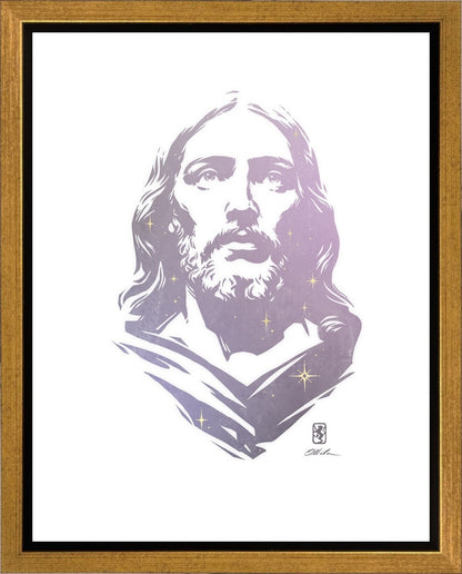 Alpha and Omega LAVENDER Gallery Wrap