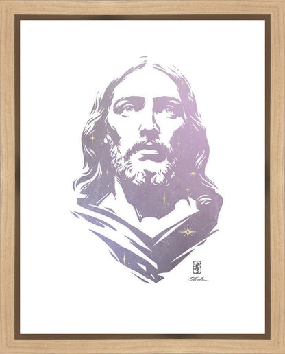 Alpha and Omega LAVENDER Gallery Wrap