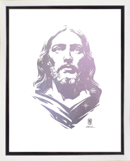 Alpha and Omega LAVENDER Gallery Wrap