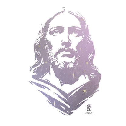 Alpha and Omega LAVENDER Gallery Wrap