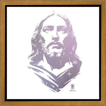 Alpha and Omega LAVENDER Gallery Wrap