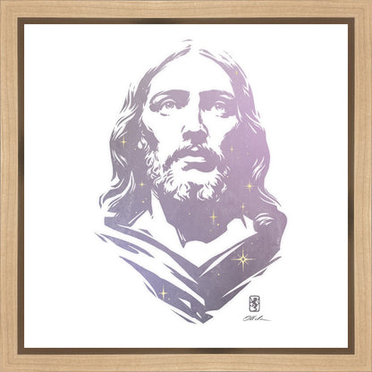 Alpha and Omega LAVENDER Gallery Wrap