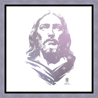 Alpha and Omega LAVENDER Gallery Wrap