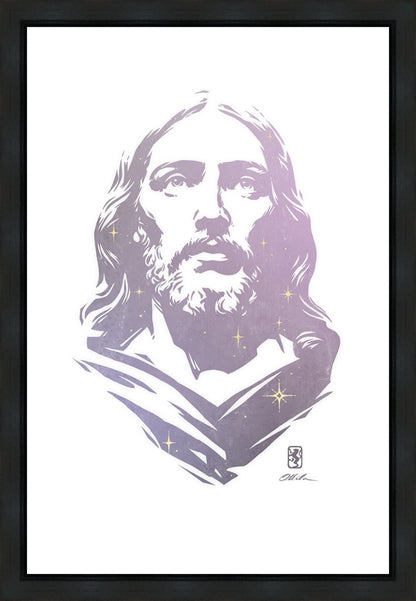 Alpha and Omega LAVENDER Gallery Wrap