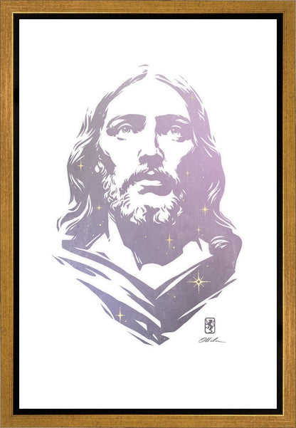 Alpha and Omega LAVENDER Gallery Wrap