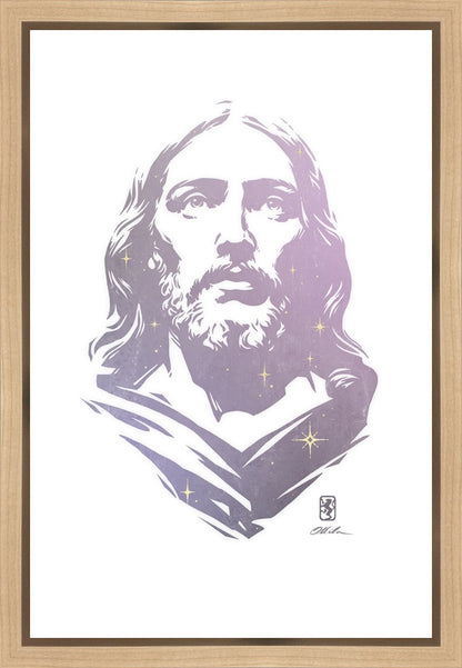 Alpha and Omega LAVENDER Gallery Wrap