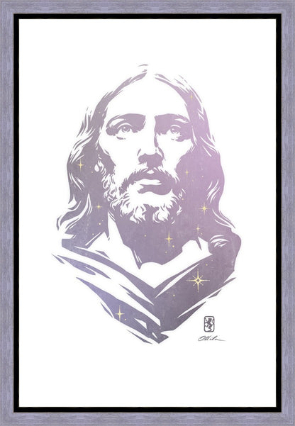 Alpha and Omega LAVENDER Gallery Wrap