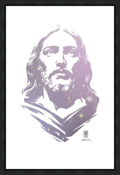 Alpha and Omega LAVENDER Gallery Wrap