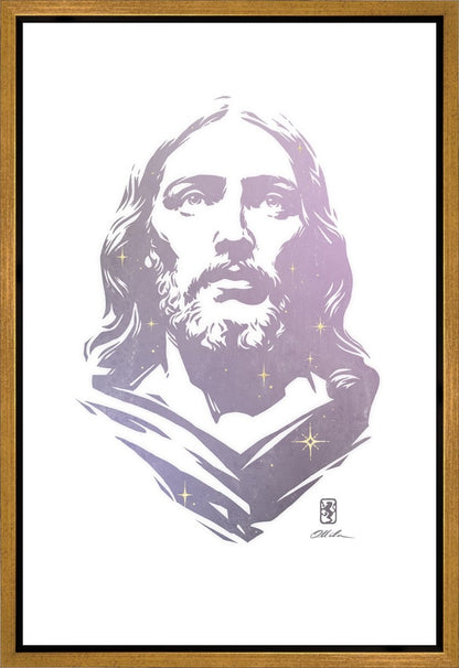 Alpha and Omega LAVENDER Gallery Wrap