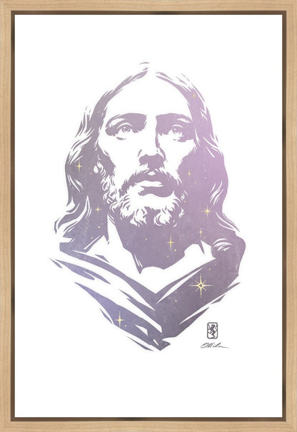 Alpha and Omega LAVENDER Gallery Wrap