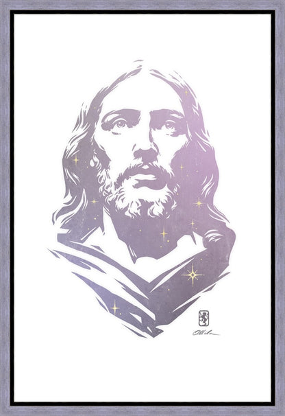 Alpha and Omega LAVENDER Gallery Wrap