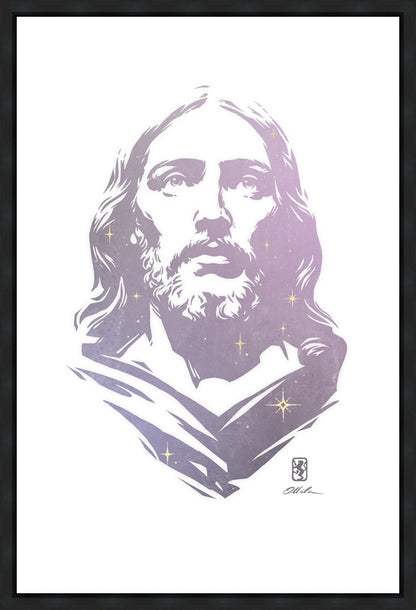 Alpha and Omega LAVENDER Gallery Wrap