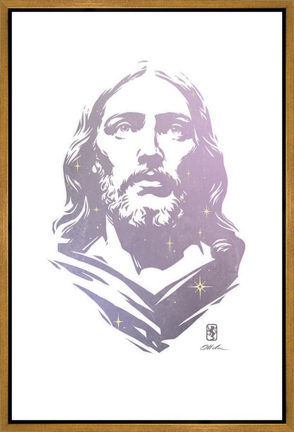 Alpha and Omega LAVENDER Gallery Wrap