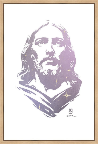 Alpha and Omega LAVENDER Gallery Wrap