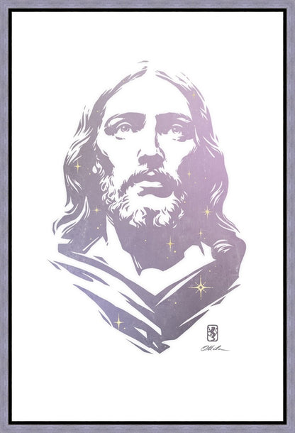 Alpha and Omega LAVENDER Gallery Wrap