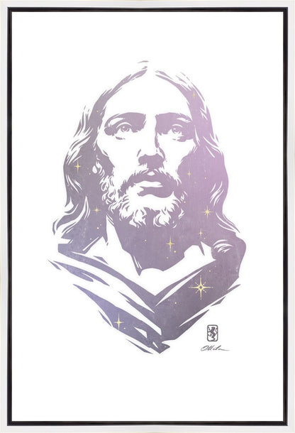 Alpha and Omega LAVENDER Gallery Wrap