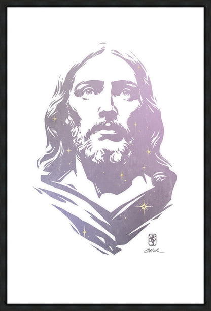 Alpha and Omega LAVENDER Gallery Wrap