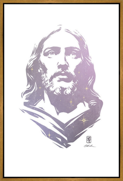 Alpha and Omega LAVENDER Gallery Wrap