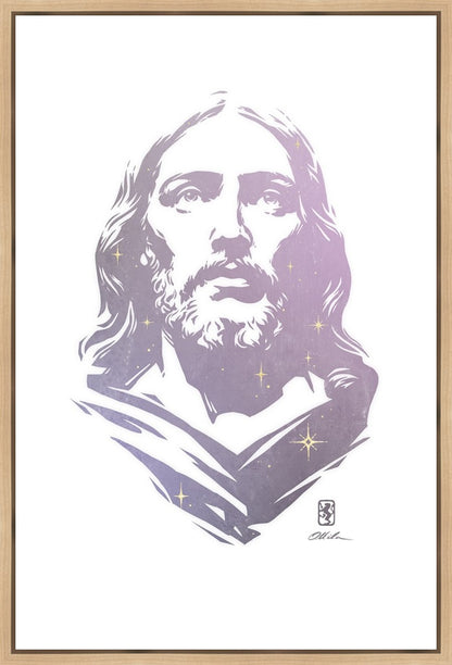 Alpha and Omega LAVENDER Gallery Wrap