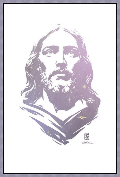 Alpha and Omega LAVENDER Gallery Wrap