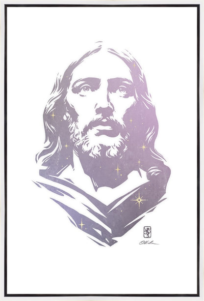 Alpha and Omega LAVENDER Gallery Wrap