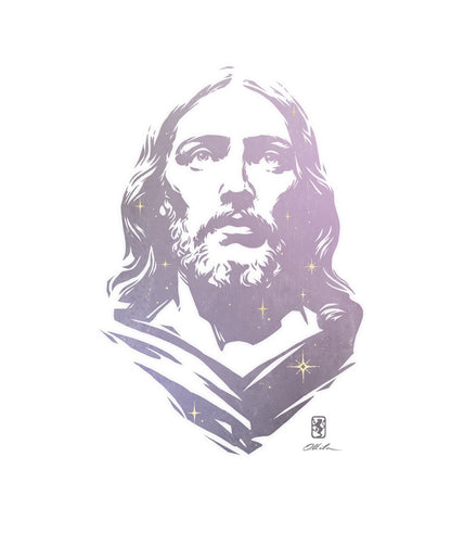 Alpha and Omega LAVENDER Gallery Wrap