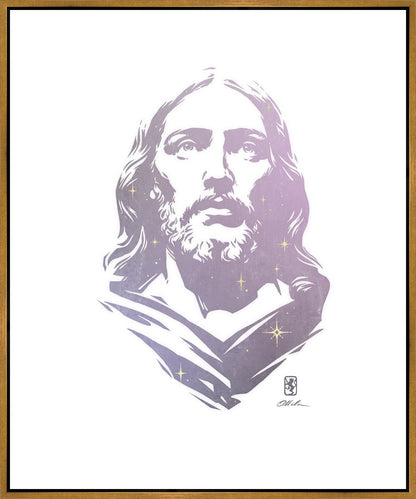 Alpha and Omega LAVENDER Gallery Wrap