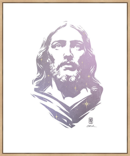 Alpha and Omega LAVENDER Gallery Wrap