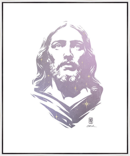 Alpha and Omega LAVENDER Gallery Wrap