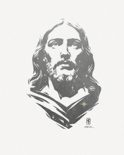 Alpha and Omega GRAPHITE Gallery Wrap