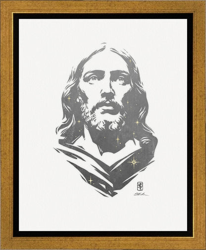 Alpha and Omega GRAPHITE Gallery Wrap