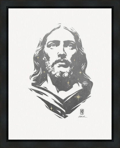 Alpha and Omega GRAPHITE Gallery Wrap