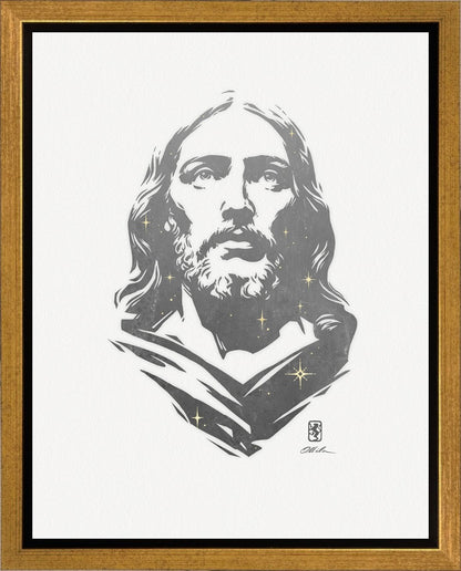 Alpha and Omega GRAPHITE Gallery Wrap