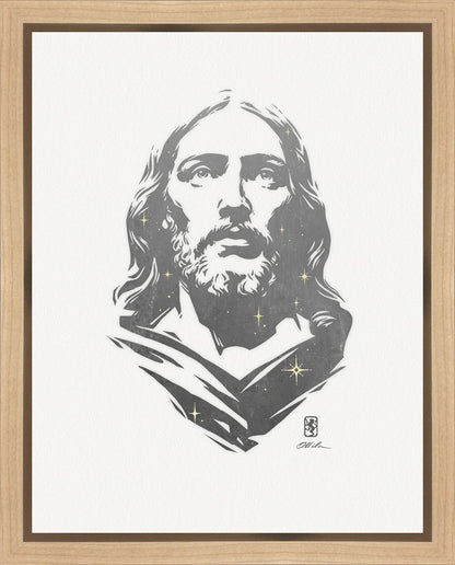 Alpha and Omega GRAPHITE Gallery Wrap