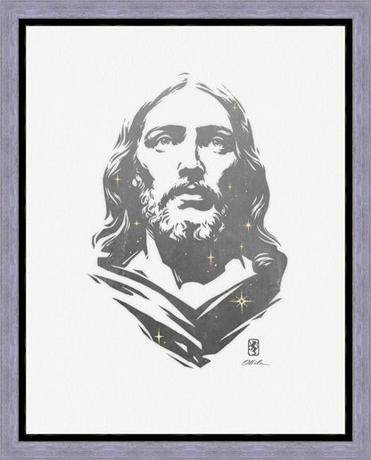 Alpha and Omega GRAPHITE Gallery Wrap