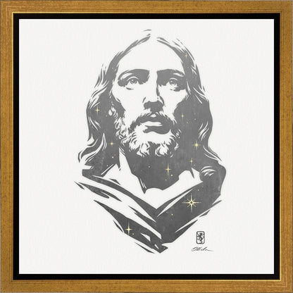 Alpha and Omega GRAPHITE Gallery Wrap