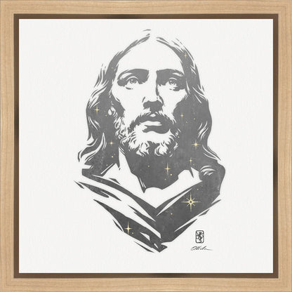 Alpha and Omega GRAPHITE Gallery Wrap