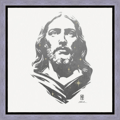 Alpha and Omega GRAPHITE Gallery Wrap