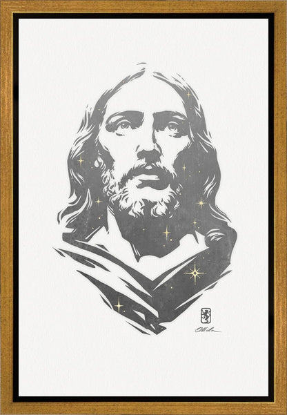 Alpha and Omega GRAPHITE Gallery Wrap