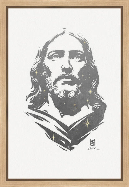 Alpha and Omega GRAPHITE Gallery Wrap