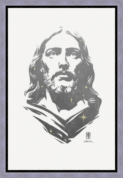 Alpha and Omega GRAPHITE Gallery Wrap