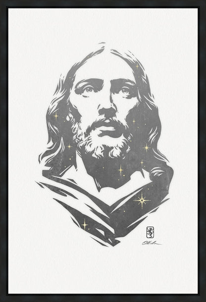 Alpha and Omega GRAPHITE Gallery Wrap