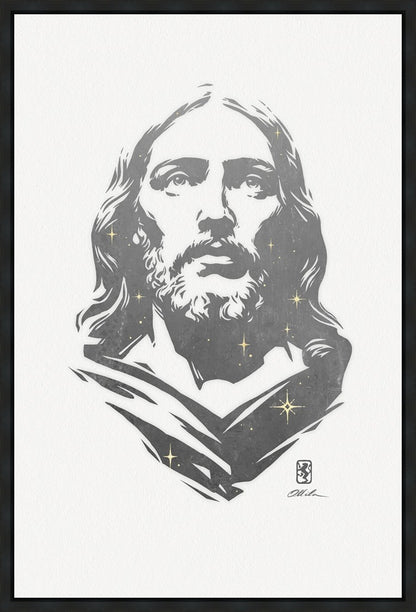 Alpha and Omega GRAPHITE Gallery Wrap