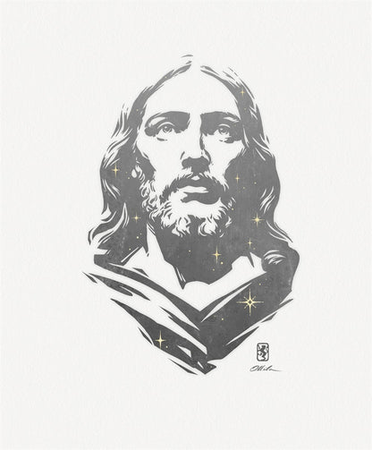 Alpha and Omega GRAPHITE Gallery Wrap