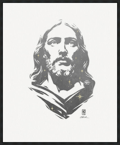 Alpha and Omega GRAPHITE Gallery Wrap