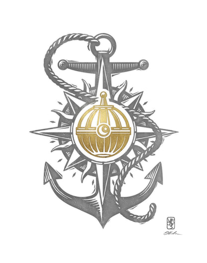 Liahona GRAPHITE Gallery Wrap