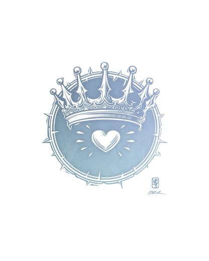 2 Crowns AZURE Gallery Wrap