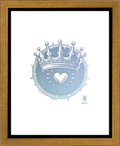 2 Crowns AZURE Gallery Wrap