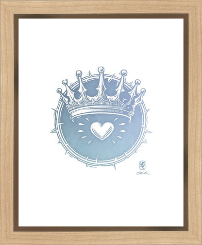 2 Crowns AZURE Gallery Wrap